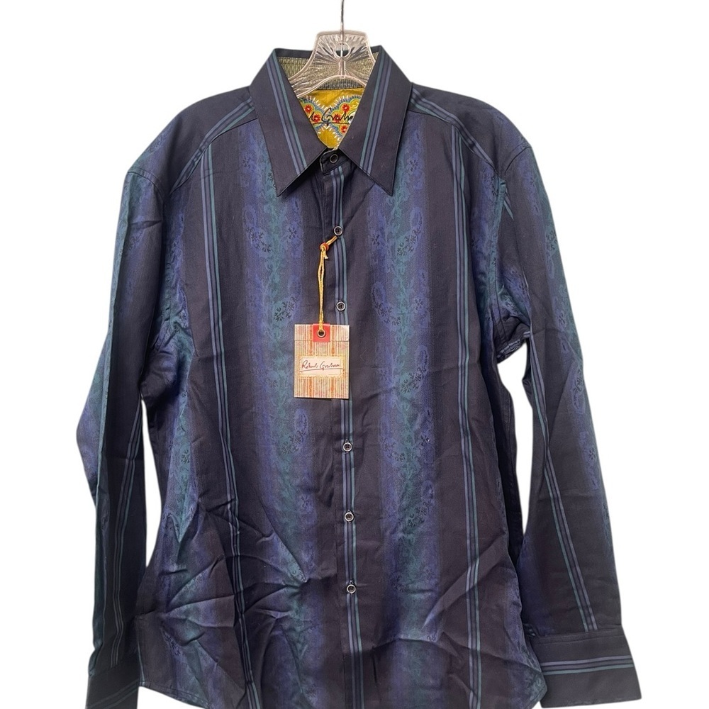 Robert Graham Multicolor 
Cotton Blend Shirt size M new!